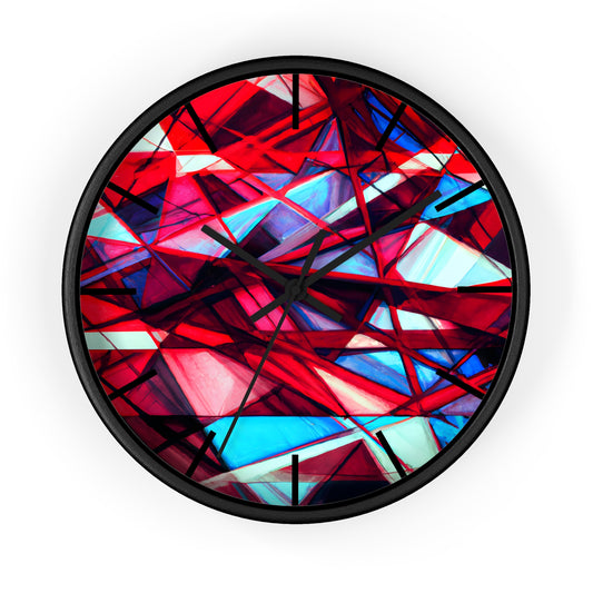 Howard Sternberg - Tension Force, Abstractly - Wall Clock