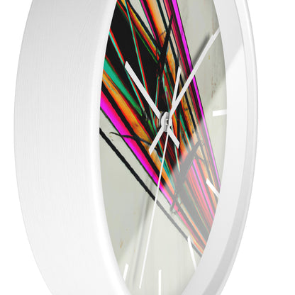 Carl Hartman - Air Resistance Force, Abstractly - Wall Clock