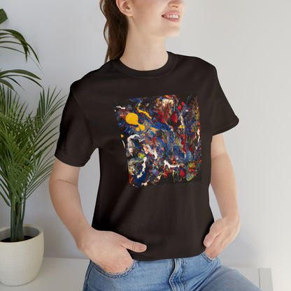 Amber Phosphorus Hexide - Chemistry, Abstractly - Tee