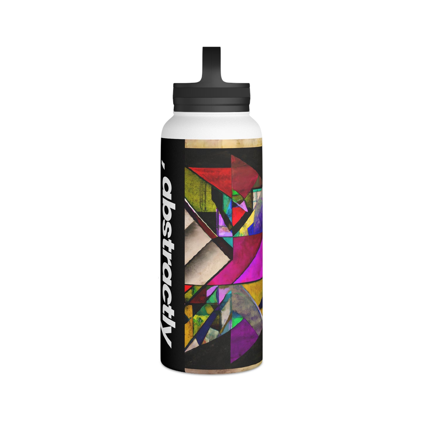 Lena Hartmann - Gravity Force, Abstractly - Stainless Steel Water Bottle