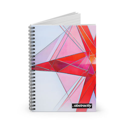 Valerie Radcliffe - Air Resistance Force, Abstractly - Spiral Notebook