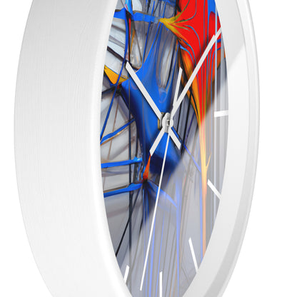 Ernestine Northwood - Friction Force, Abstractly - Wall Clock