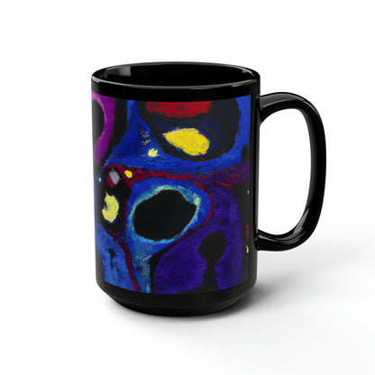 Zephyrium Oxide - Chemistry, Abstractly - Black Ceramic Mug 15oz