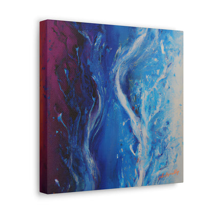 Cerulean Acidum - Chemistry, Abstractly - Canvas