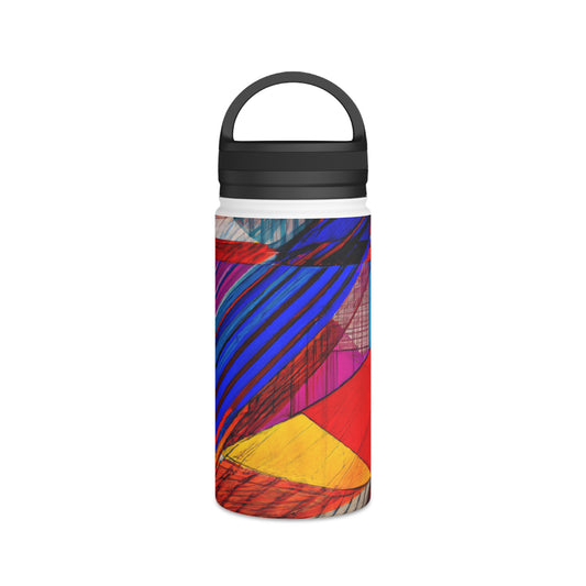 Beverly Weissman - Strong Force, Abstractly - Stainless Steel Water Bottle