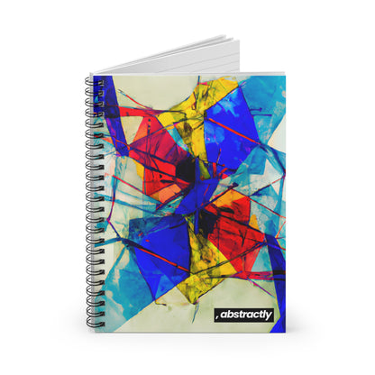 Geraldine Hallsworth - Tension Force, Abstractly - Spiral Notebook