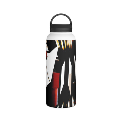 Adrienne Holtzmann - Applied Force, Abstractly - Stainless Steel Water Bottle