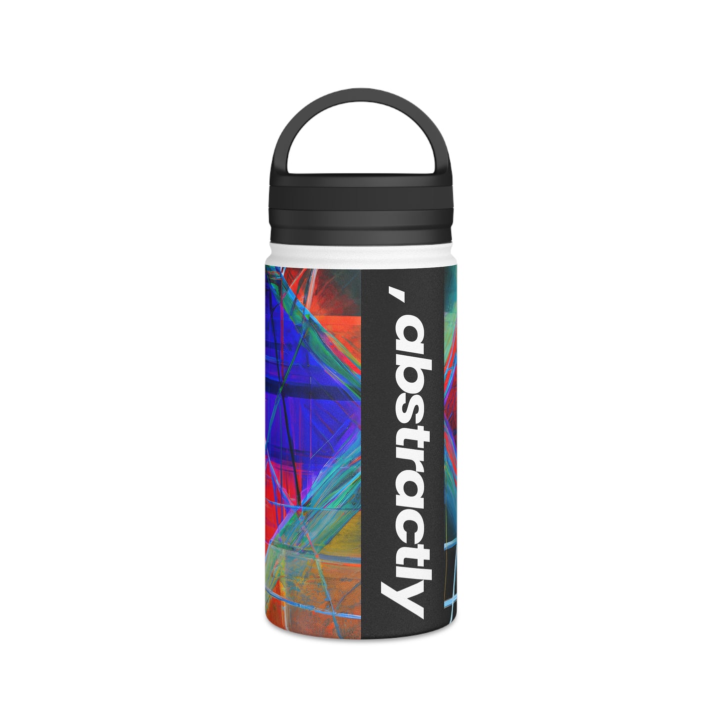 Isabella Rutherford - Gravity Force, Abstractly - Stainless Steel Water Bottle