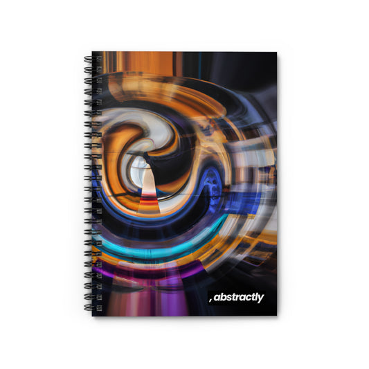 Patricia Sagan - Weak Force, Abstractly - Spiral Notebook