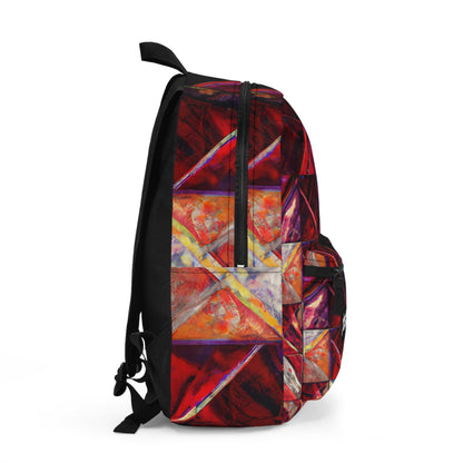 Nancy Hartley - Friction Force, Abstractly - Backpack