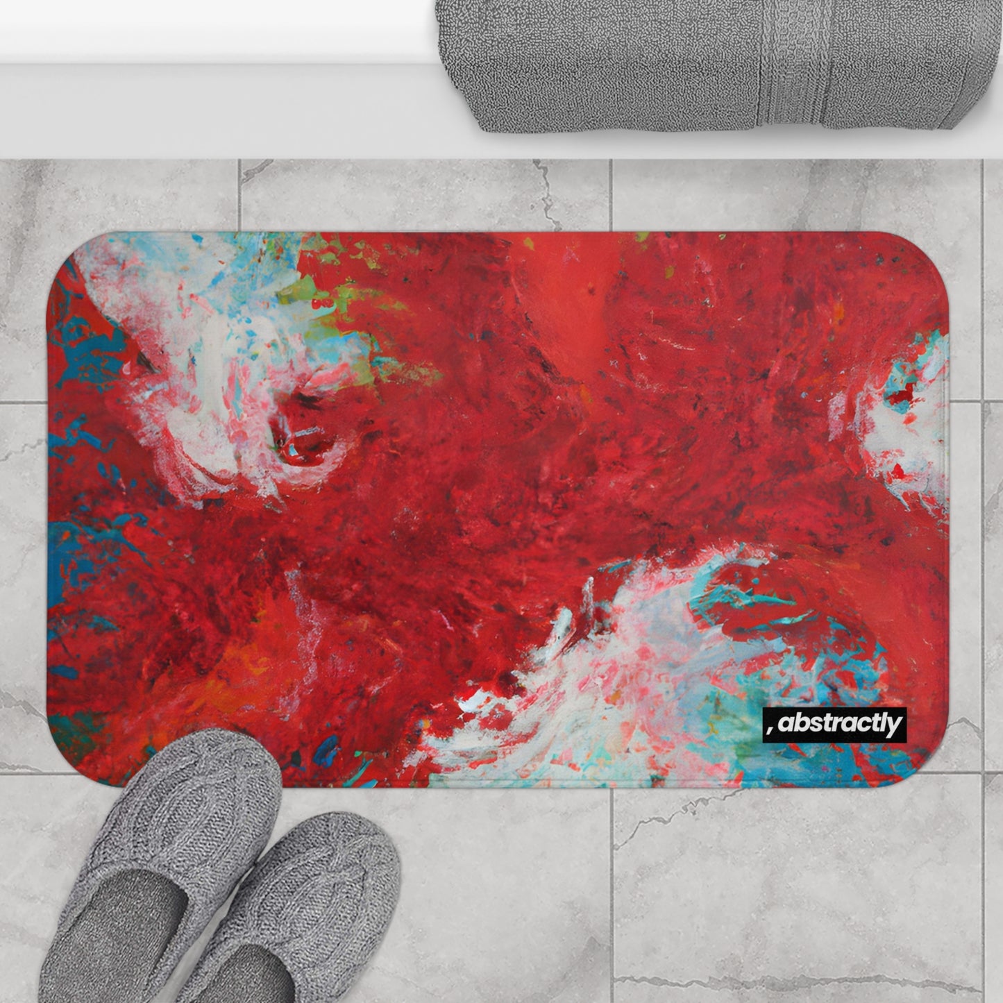 Fluoridium Hexanate - Chemistry, Abstractly - Bath Mat