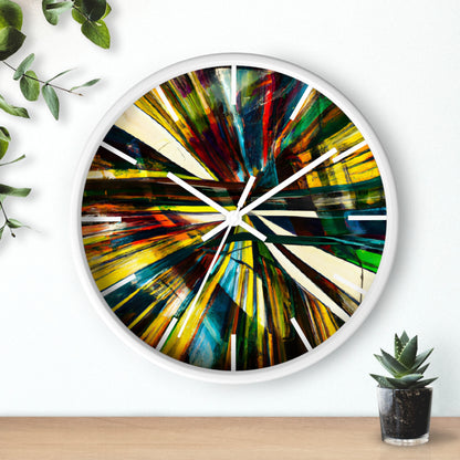 Daryl Norton - Electric Force, Abstractly - Wall Clock