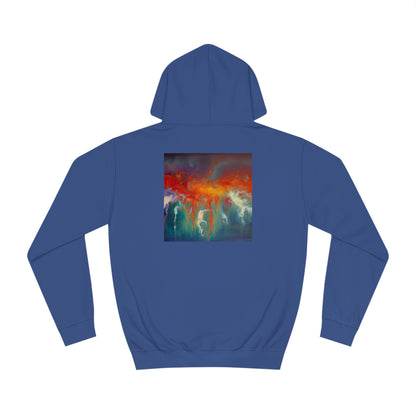 Fluxonite Crystal - Chemistry, Abstractly - Hoodie