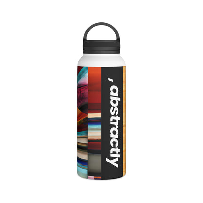 Alexandra Bouchard - Applied Force, Abstractly - Stainless Steel Water Bottle