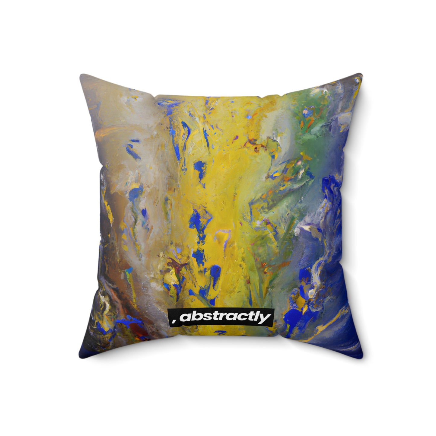 Lavoisier's Luminance - Chemistry, Abstractly - Faux Suede Throw Pillow