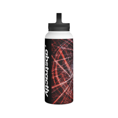 Maxine Hawthorne - Electromagnetic Force, Abstractly - Stainless Steel Water Bottle