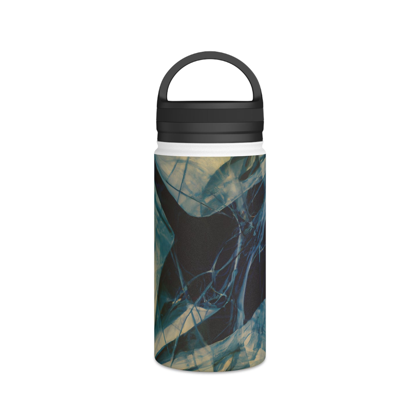 Helen Bertrand - Magnetic Force, Abstractly - Stainless Steel Water Bottle