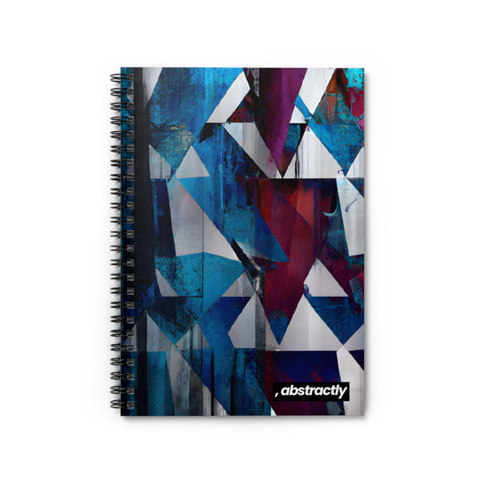 Mila Forsythe - Friction Force, Abstractly - Spiral Notebook