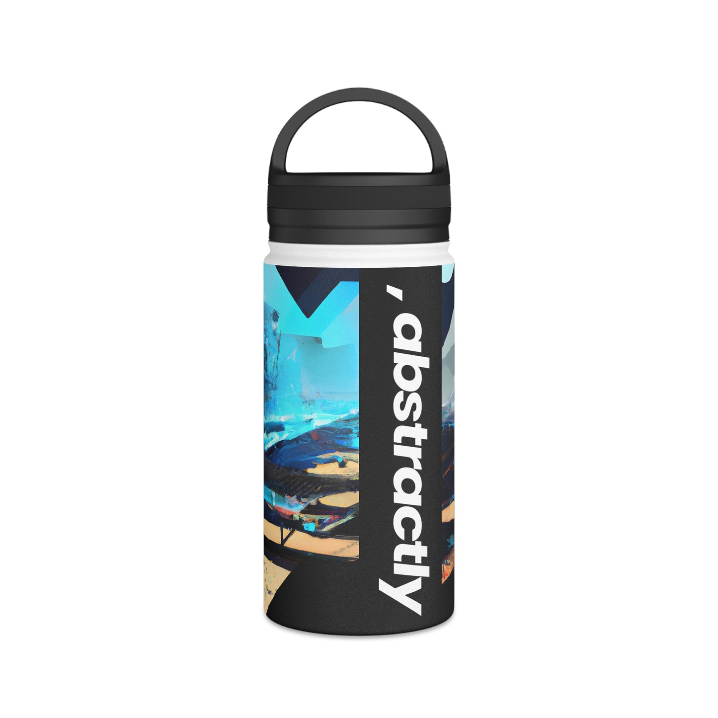 Glacier Capital - Interest, Abstractly - Stainless Steel Water Bottle