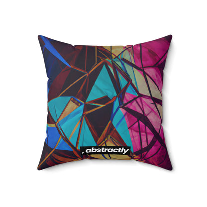 Marvin Hastings - Weak Force, Abstractly - Faux Suede Throw Pillow