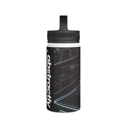 Creston Financial - Cash Flow, Abstractly - Stainless Steel Water Bottle