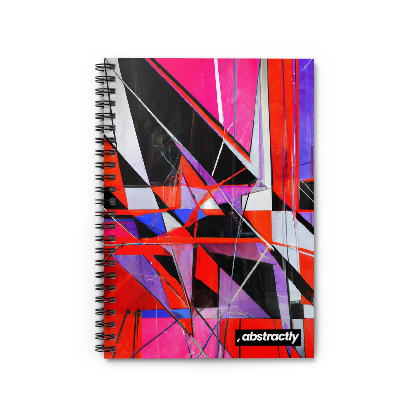 Lena Nordstrom - Tension Force, Abstractly - Spiral Notebook