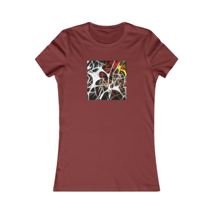 Beatrice Coleman - Electric Force, Abstractly - Ladies' Cut Tee