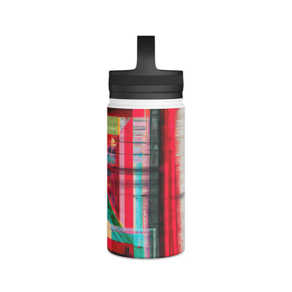 Mildred Hawking - Friction Force, Abstractly - Stainless Steel Water Bottle