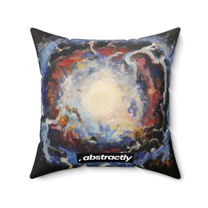 Quantum Fluxite - Chemistry, Abstractly - Faux Suede Throw Pillow