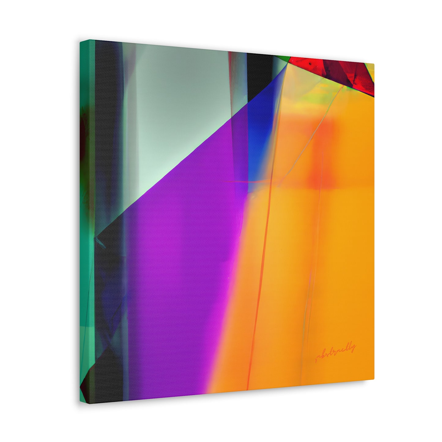 Curtis Klein - Friction Force, Abstractly - Canvas