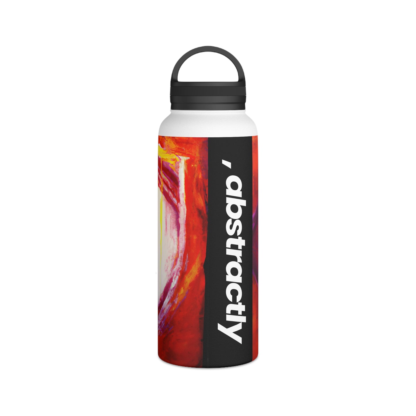 Quazarium Crystalite - Vanadium, Abstractly - Stainless Steel Water Bottle