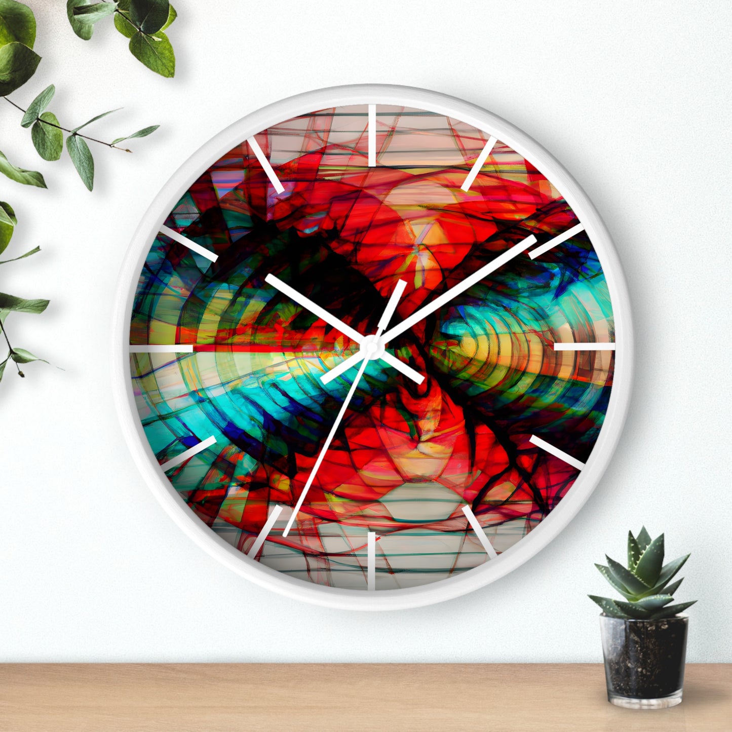 Yulia Sparks - Electromagnetic Force, Abstractly - Wall Clock