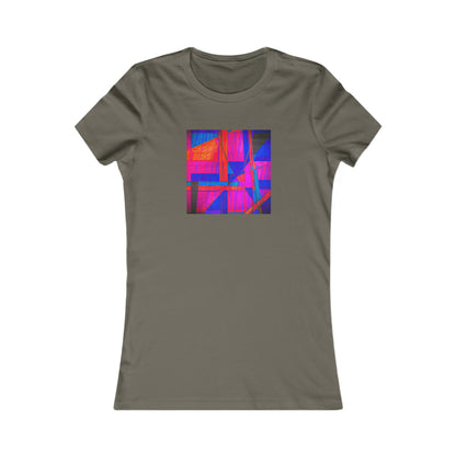 Arthur Blackwood - Normal Force, Abstractly - Ladies' Cut Tee