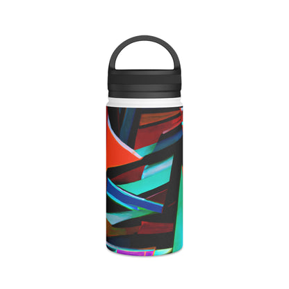 Betty Hawking - Friction Force, Abstractly - Stainless Steel Water Bottle