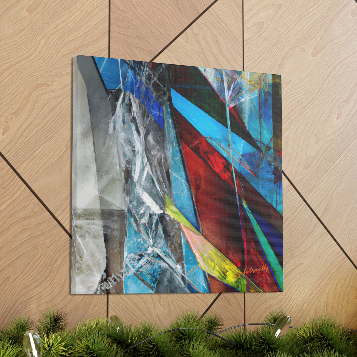 Miles Caldwell - Friction Force, Abstractly - Canvas