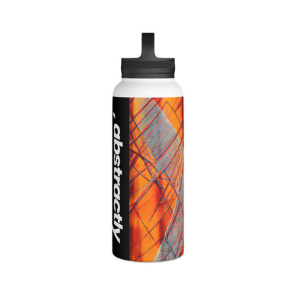 Adrienne Dufresne - Gravity Force, Abstractly - Stainless Steel Water Bottle