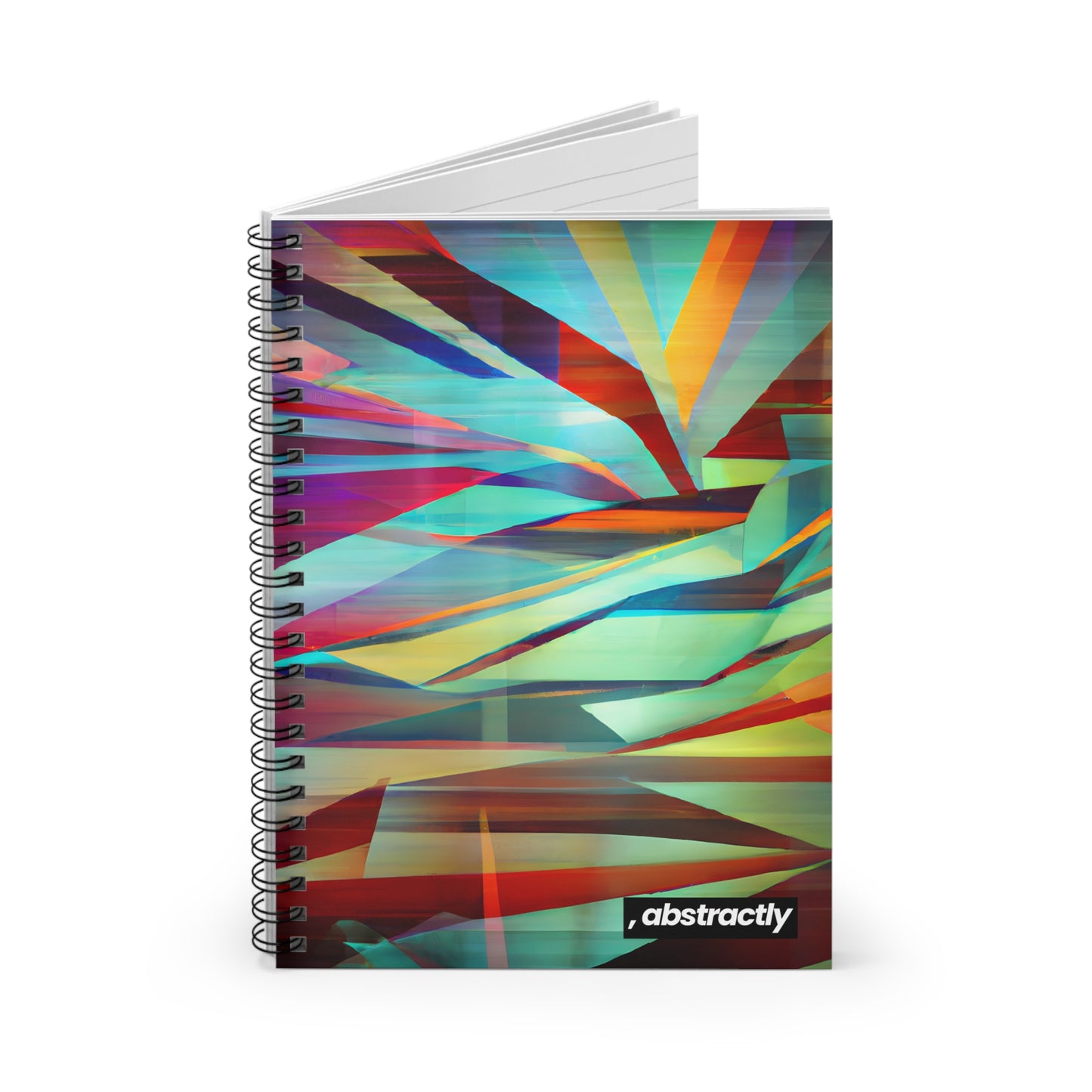 Lilly Stark - Gravity Force, Abstractly - Spiral Notebook