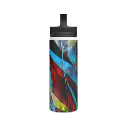 Miles Caldwell - Friction Force, Abstractly - Stainless Steel Water Bottle