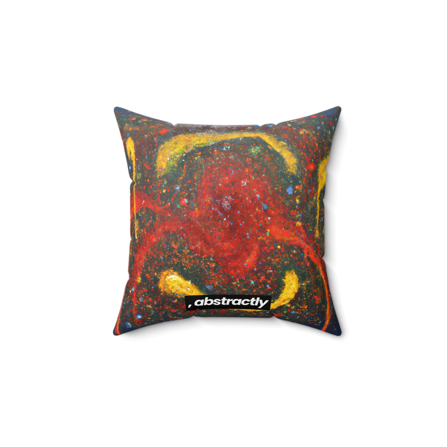 Aeronite Alloy - Chemistry, Abstractly - Faux Suede Throw Pillow