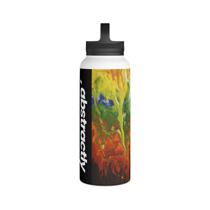 Frigivenium Crystal - Chemistry, Abstractly - Stainless Steel Water Bottle