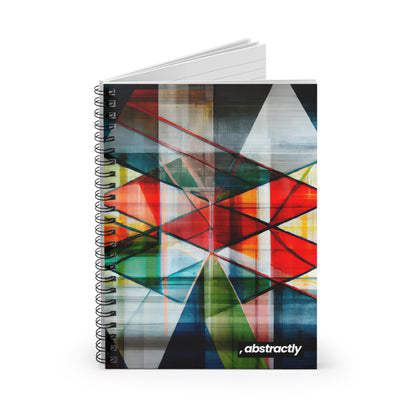 Lillian Czerny - Friction Force, Abstractly - Spiral Notebook