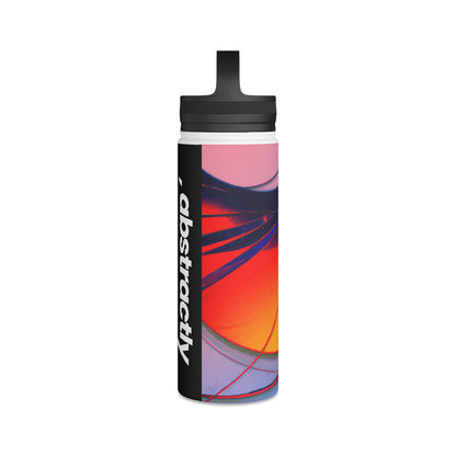 Claudia Henningsen - Air Resistance Force, Abstractly - Stainless Steel Water Bottle