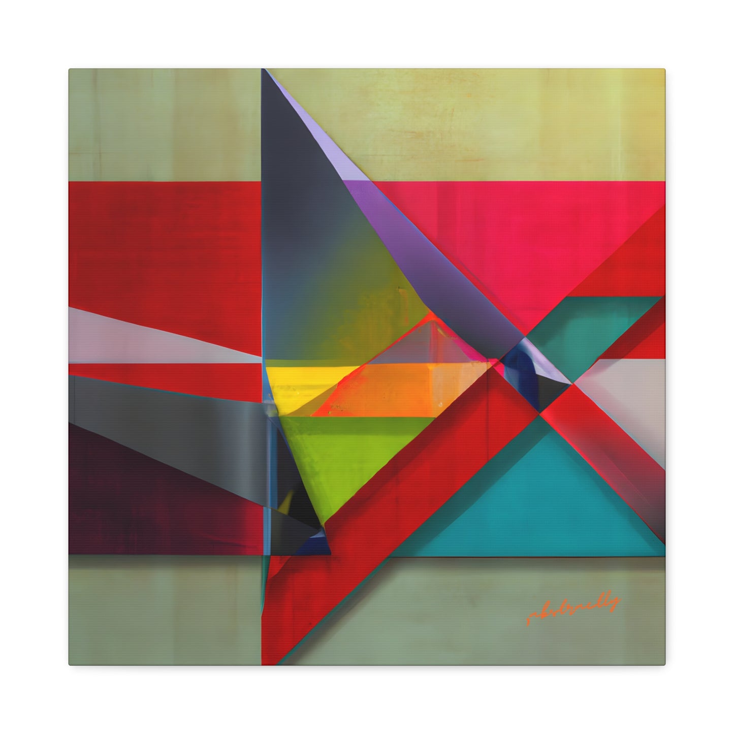 Thomas Sanderson - Friction Force, Abstractly - Canvas