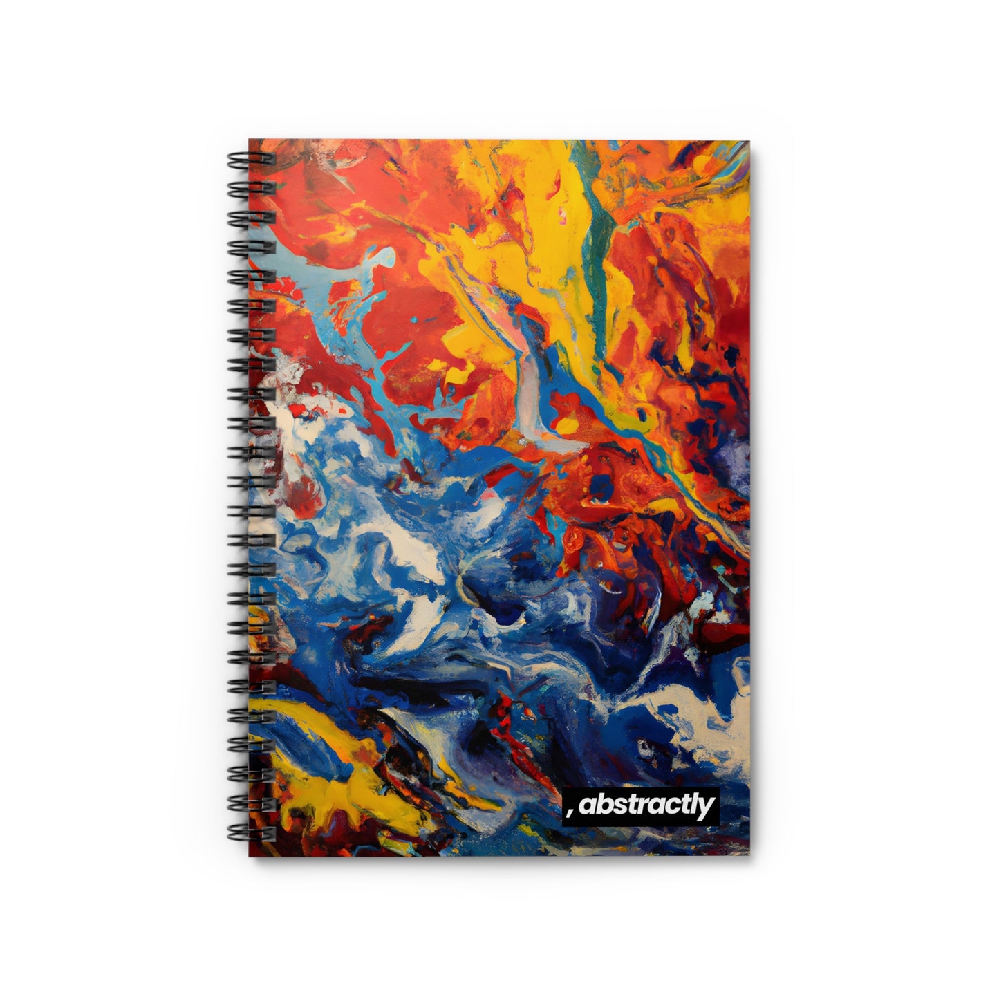 Aetherium Novaesium - Chemistry, Abstractly - Spiral Notebook