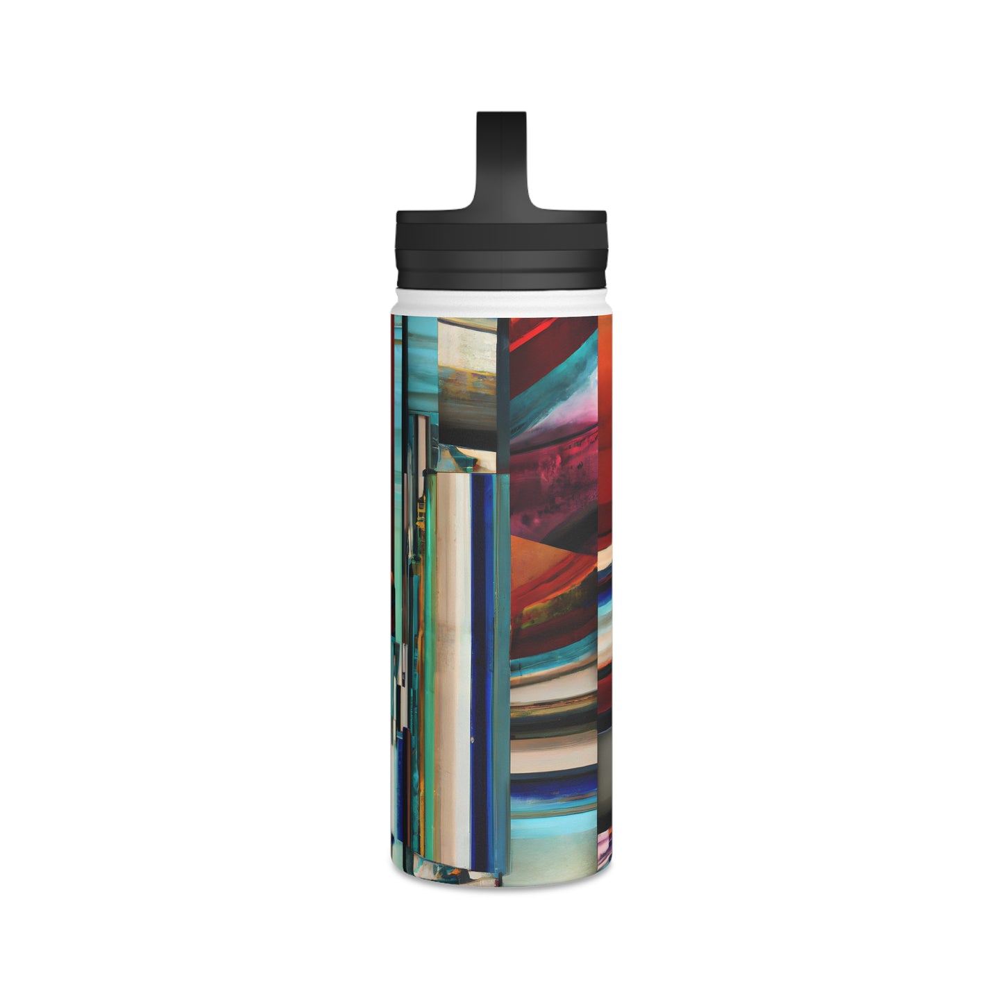 Alexandra Bouchard - Applied Force, Abstractly - Stainless Steel Water Bottle