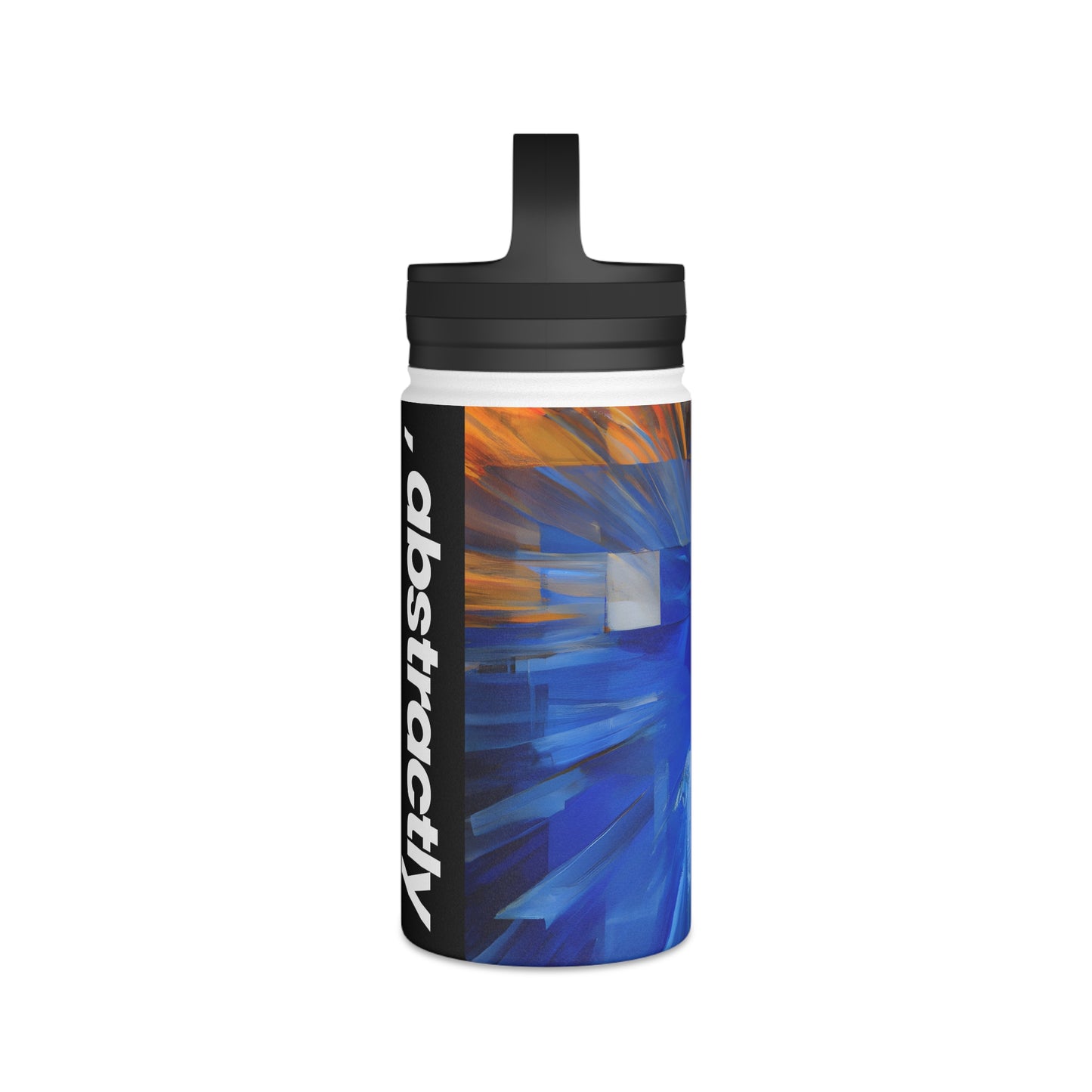 Adelaide Sinclair - Tension Force, Abstractly - Stainless Steel Water Bottle