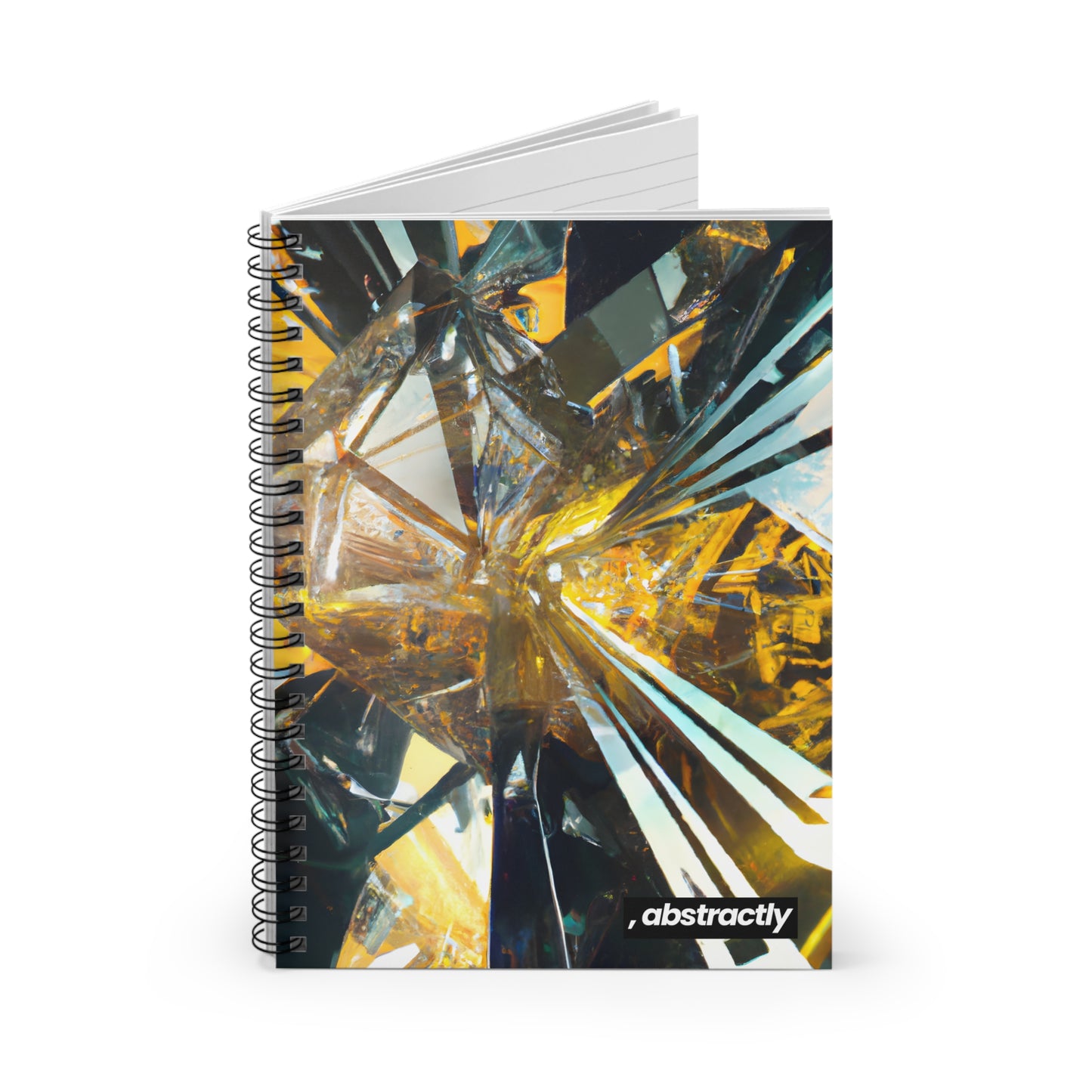 Peak Integrity - Tax, Abstractly - Spiral Notebook