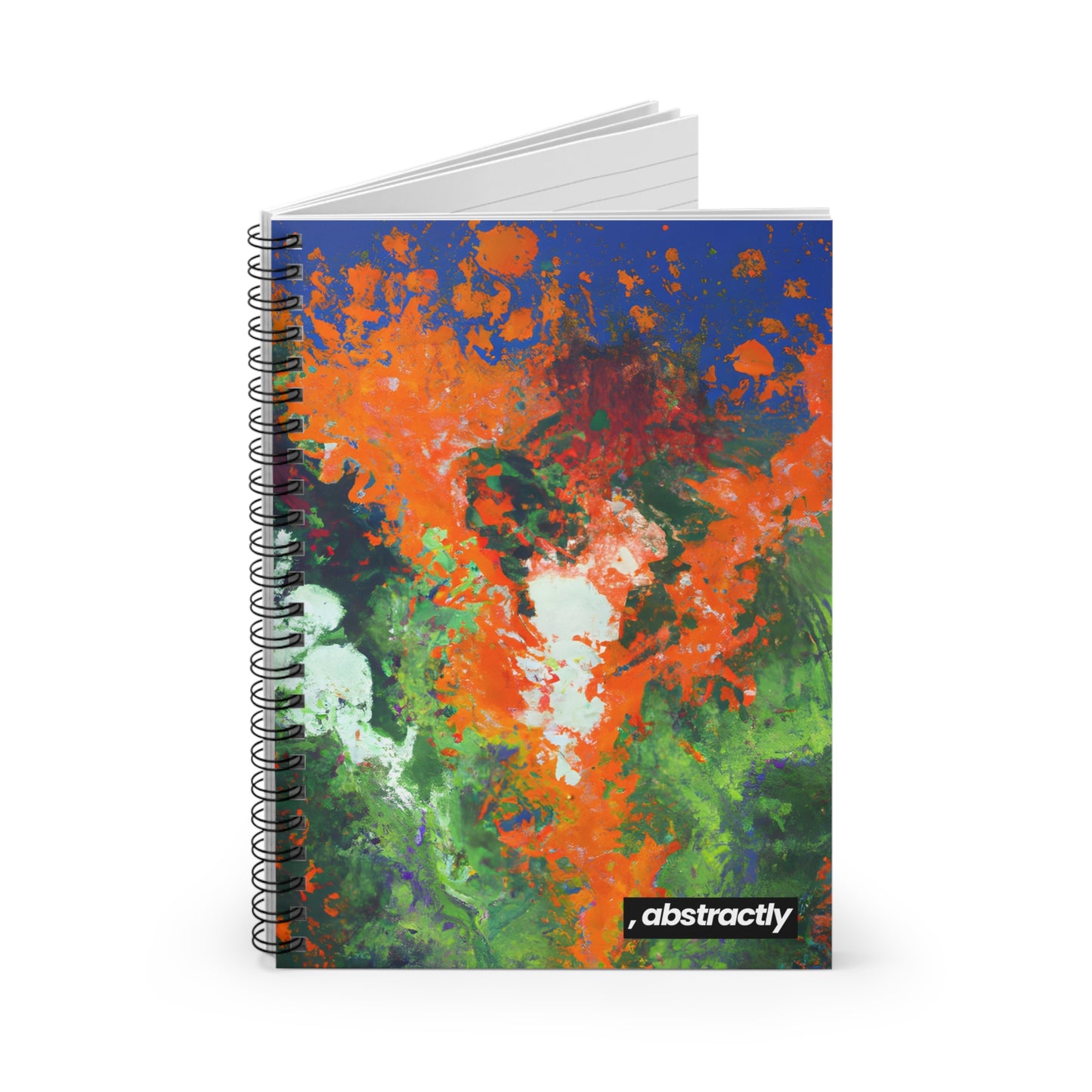 Galactic Oxide - Chemistry, Abstractly - Spiral Notebook