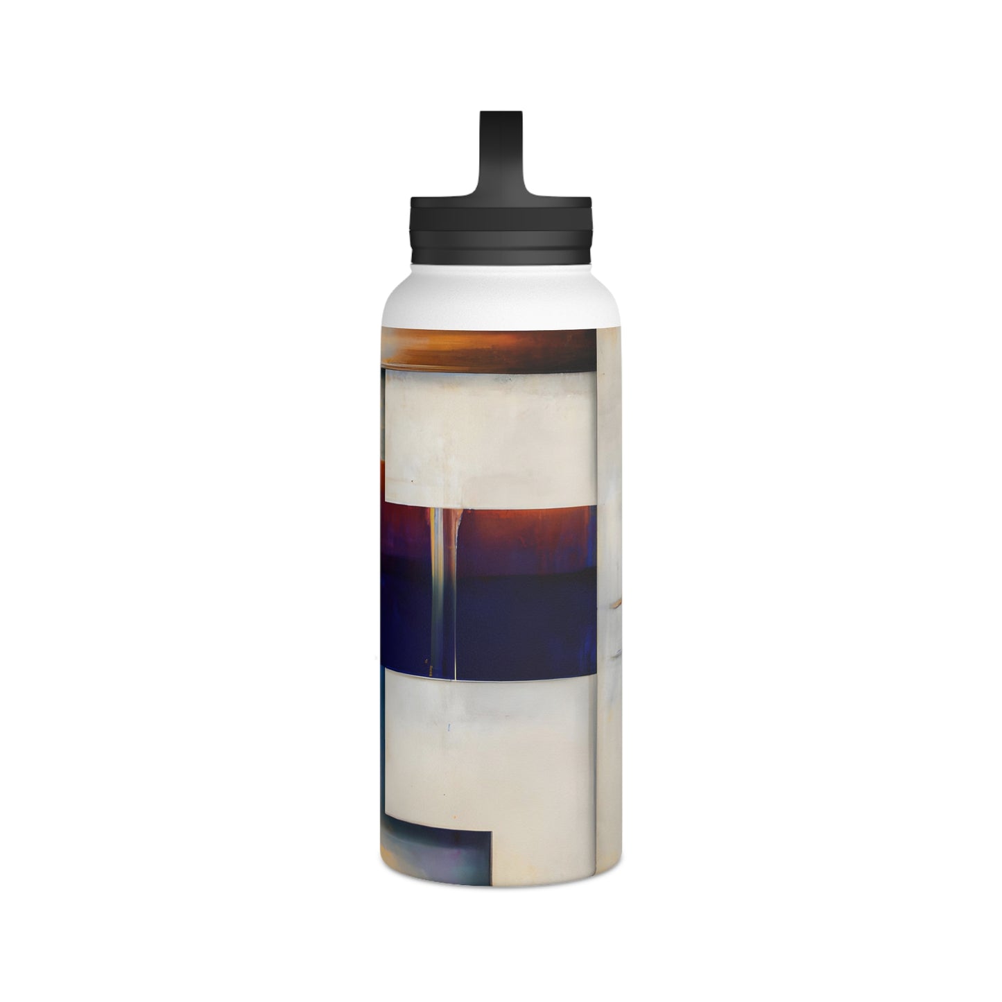 Emma Faraday - Applied Force, Abstractly - Stainless Steel Water Bottle