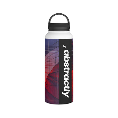 Margaret Haysley - Magnetic Force, Abstractly - Stainless Steel Water Bottle